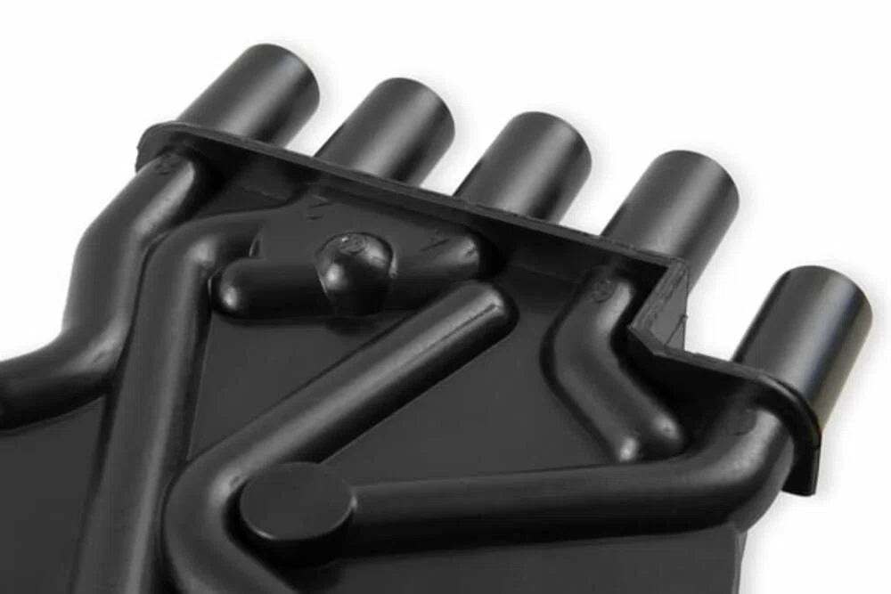 Distributor Cap-Chevy _ GMC Vortec-V8-Female-Socket Style-Crab-Black-120141